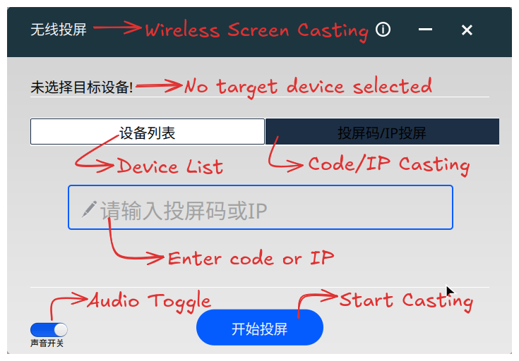 Transcreen translated to English